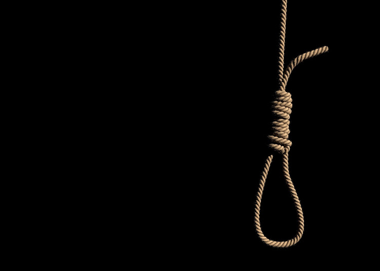 In Rajganj a 55 year old person found hanging