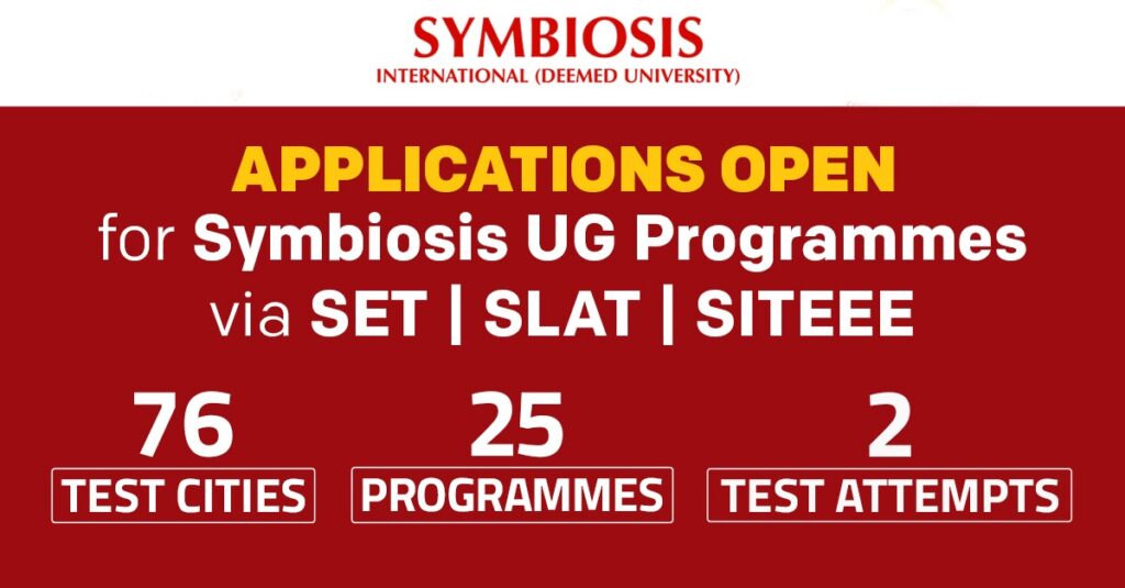 Symbiosis International has announced the dates for entrance tests ...