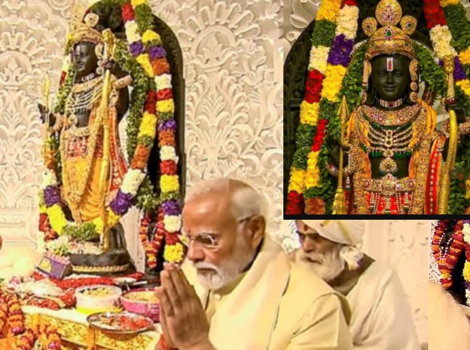 Narendra Modi established the life of Shri Ram in Ayodhya