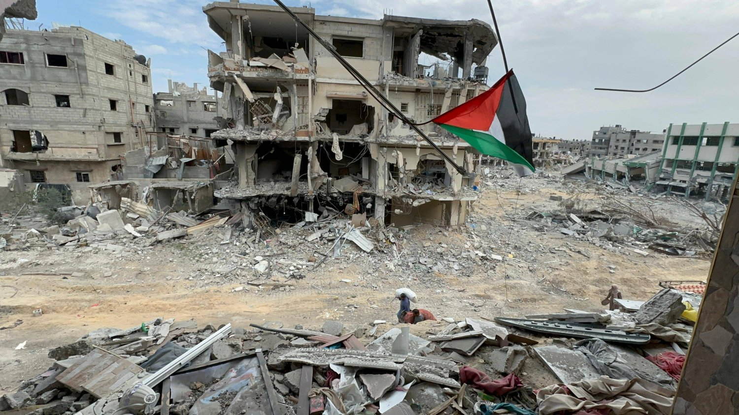 It could take over 14 years to clear debris in war-ravaged Gaza