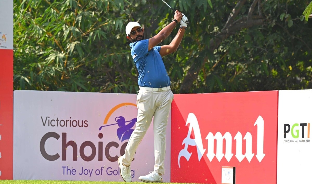 Jaipur Open 2025: Yuvraj Sandhu shoots 66 to take three-shot lead after round three