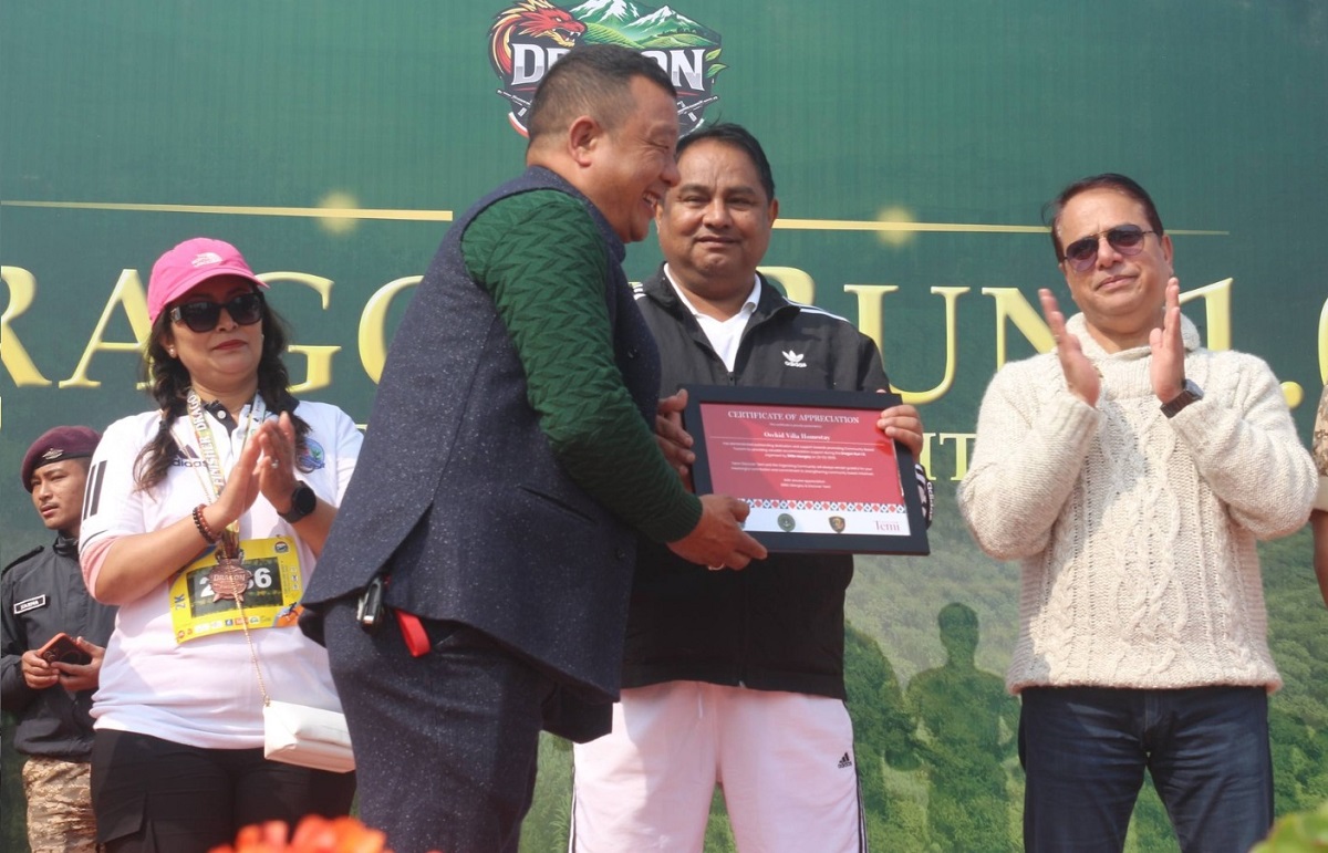 Km Anjali and Ramge Hang Subba Clinch 10K Titles at Dragon Run in Temi